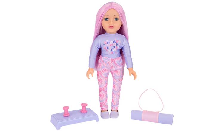 DesignAfriend Love To Move 18 Inch Doll Outfit Set