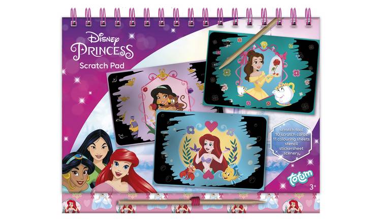 Totum Disney Princess Scratchbook