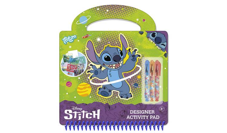 Disney Stitch Designer Activity Book