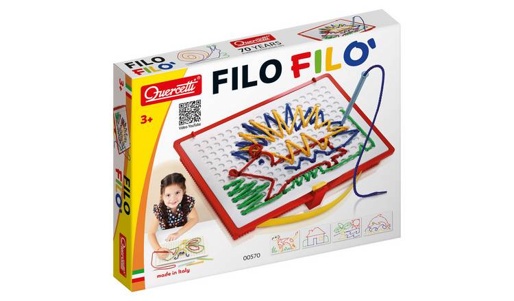 Quercetti Filo Filo' Lacing Design Game