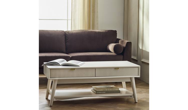 Habitat Roland Coffee Table - Cream