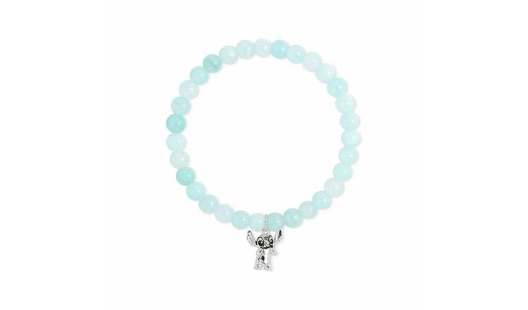 Disney Stitch Light Blue Beads Bracelet