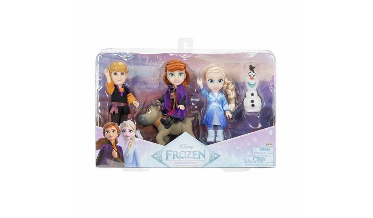 Disney's Frozen Petite Doll Els Anna Olaf Sven Doll Playset