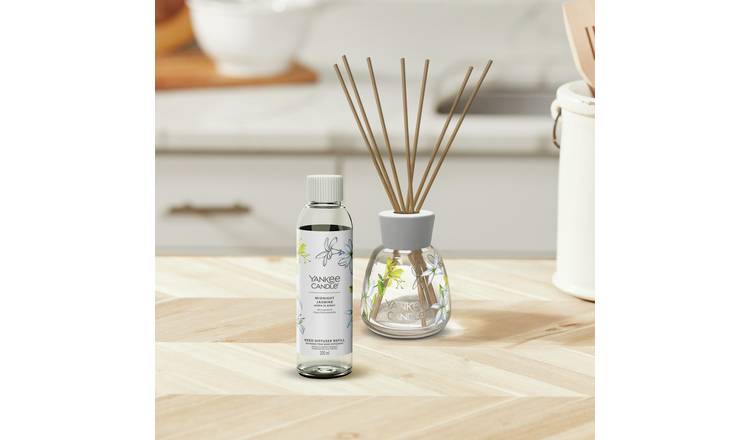 Yankee Signature 200ml Reed Diffuser Refill-Midnight Jasmine