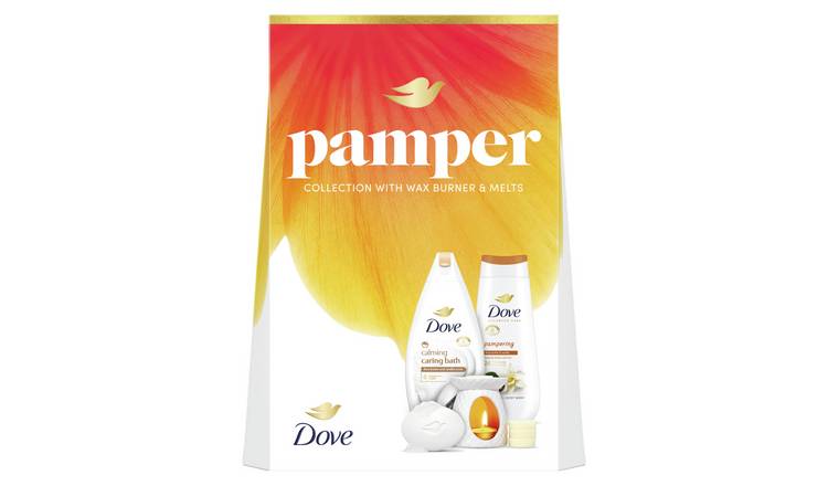 Dove Pamper Gift Set with Wax Melt