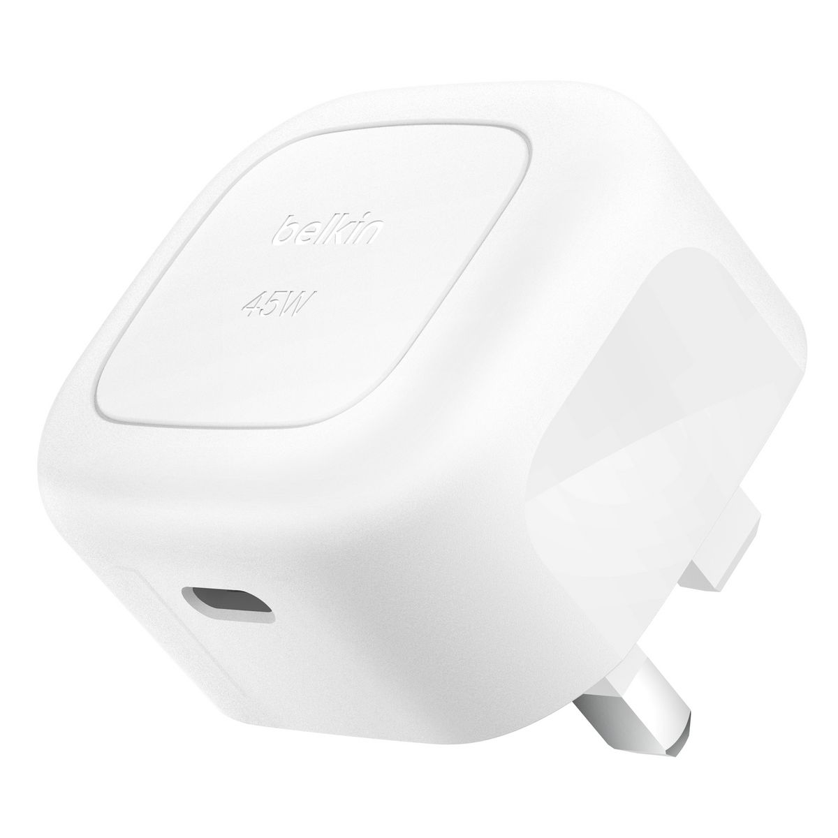 Belkin 45W USB-C Fast Wall Charger Ultra-Compact PD & PPS Charging Adapter for iPhone & iPad