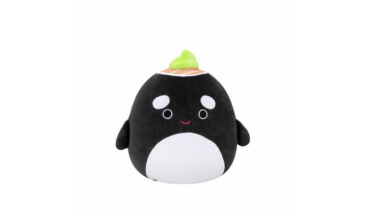 Squishmallows 7.5 Inch Kai Black Sushi Soft Toy