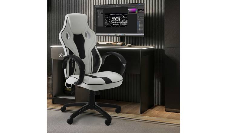 X Rocker Maverick Office Gaming Chair - Black