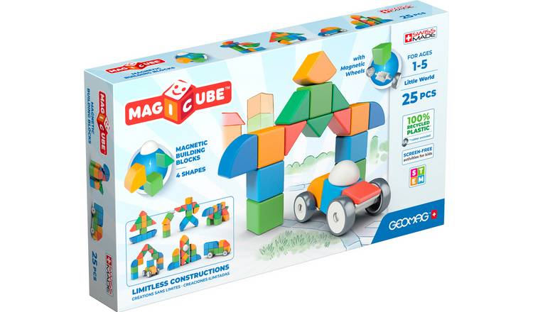 Geomag Magicube Math Building Clips 25 Pieces
