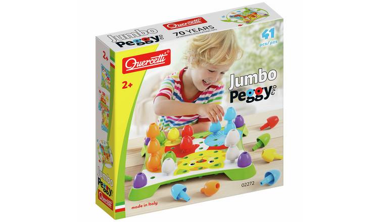 Quercetti Jumbo Peggy Evo 41 Pieces