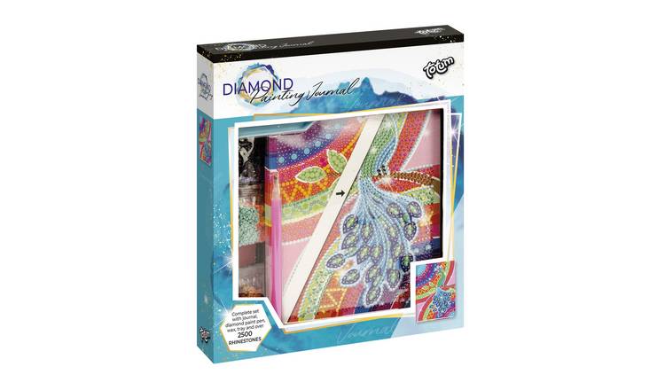 Totum Diamond Paint Notebook Peacock