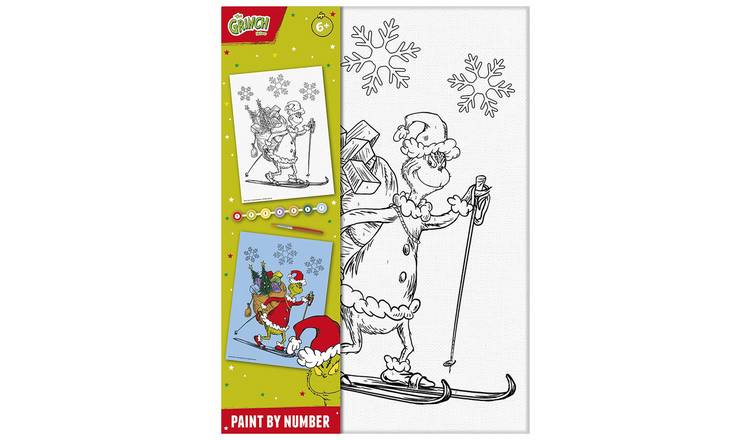 Totum The Grinch Canvas Painting