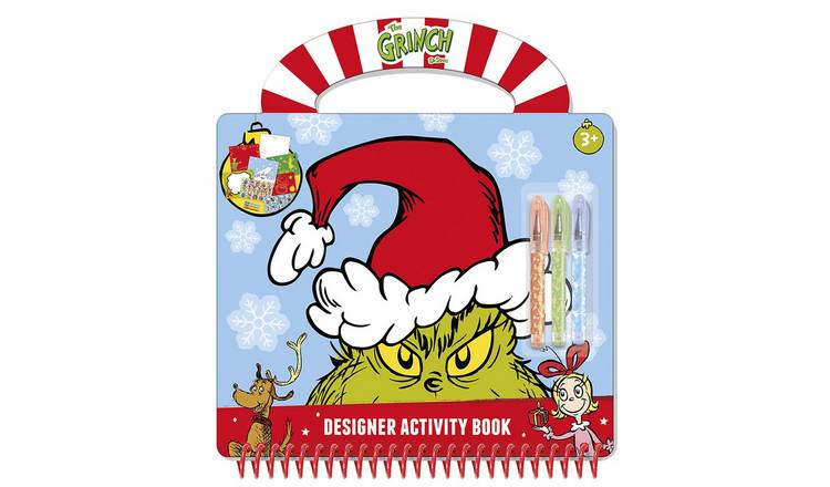 Totum The Grinch Designer Activity Book