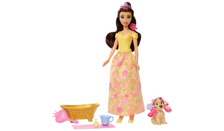 Disney Princess Bath & Brush Belle Fashion Doll 