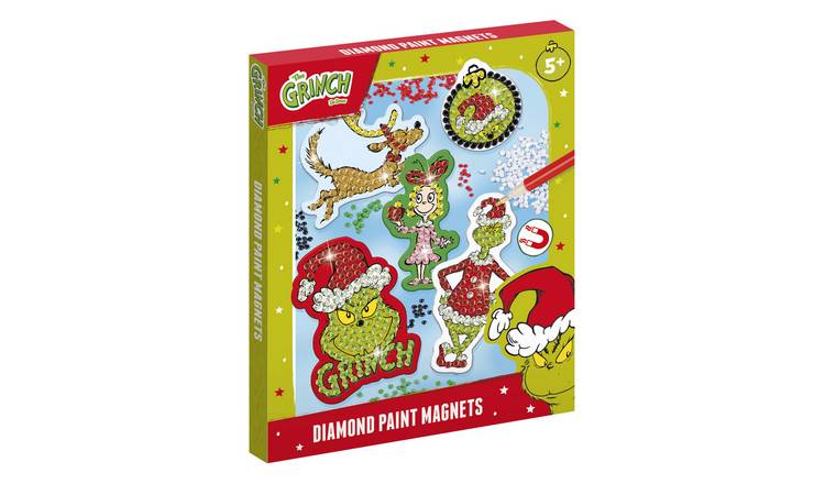 Totum The Grinch Diamond Paint Magnets