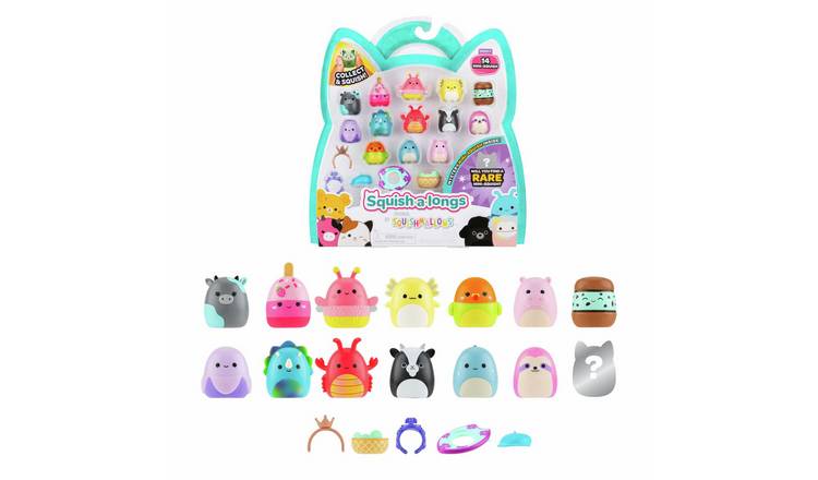 Squish-a-longs Style 2 Wave 4 Mini-Squish - Pack Of 14