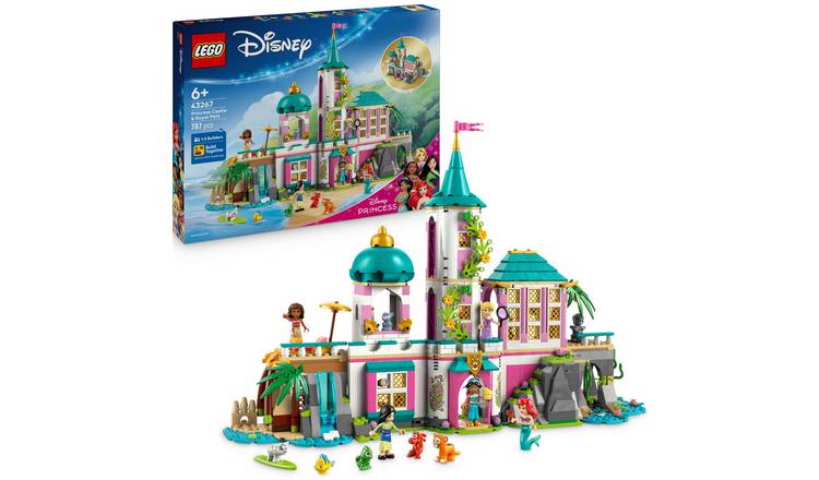 LEGO Disney Princess Castle & Royal Pets Building Toy 43267