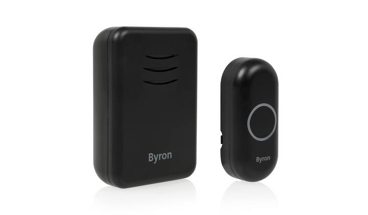 Byron DBY-22351 Portable Doorbell - Black