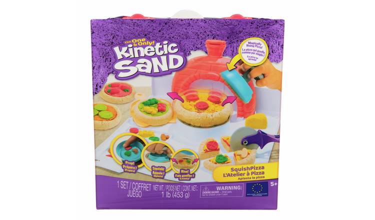 Kinetic Sand Squishpizza Playset