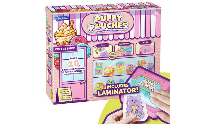Puffy Pouches Coffee Theme Set