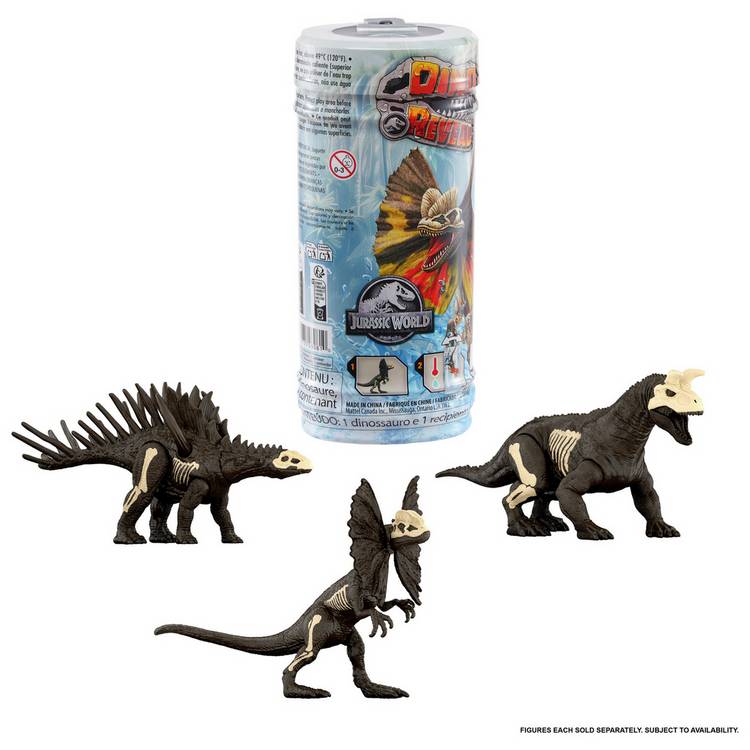 Jurassic World Warm Water 'Decoration Reveal' Dinosaur Toys  0