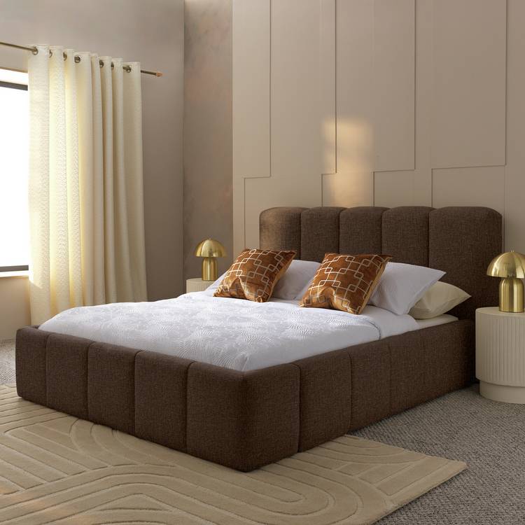 Habitat Malone Double End Lift Ottoman Bed - Brown 0