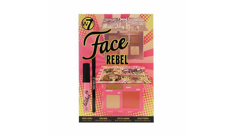 W7 Face Rebel Makeup Palette