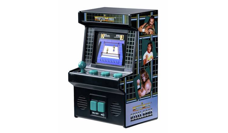 Basic Fun Mini Classic WWE Handheld Arcade Game