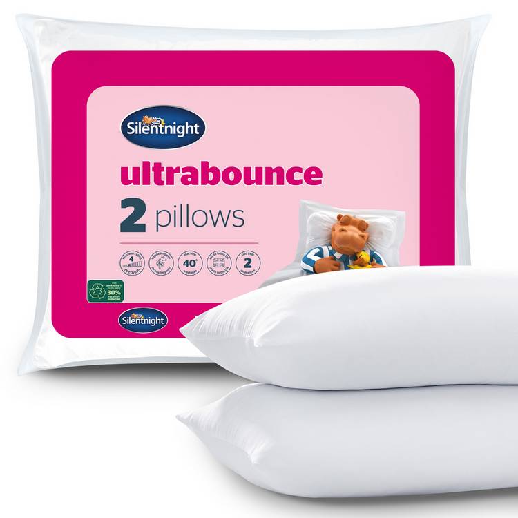 Silentnight Ultrabounce Medium Soft Pillow - 2 Pack 0