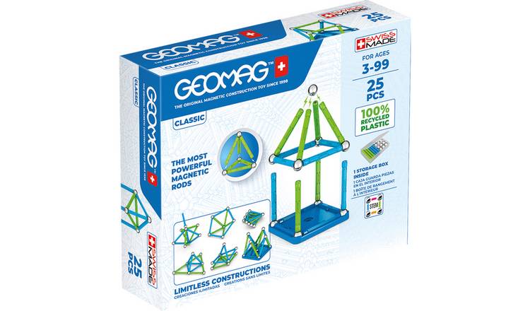 Geomag Magnetic Shapes Classics 25 Pieces