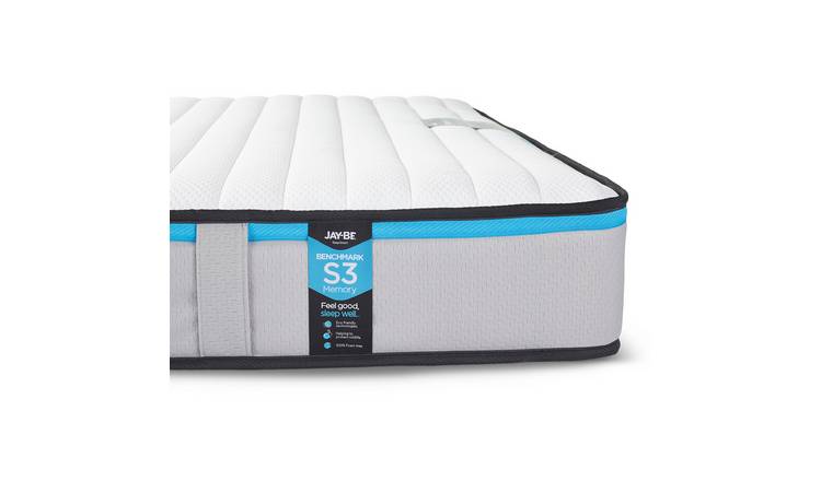 Jay-Be Benchmark S3 Memory Mattress - Kingsize