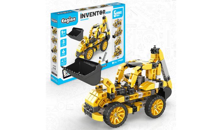Engino Inventor Mechanics Excavator With 5 Bonus Models