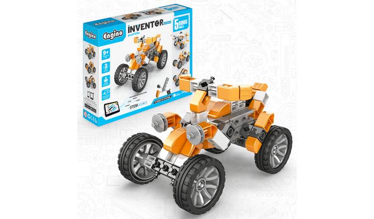 Engino Inventor Mechanics Quad Bike With 5 Bonus Models