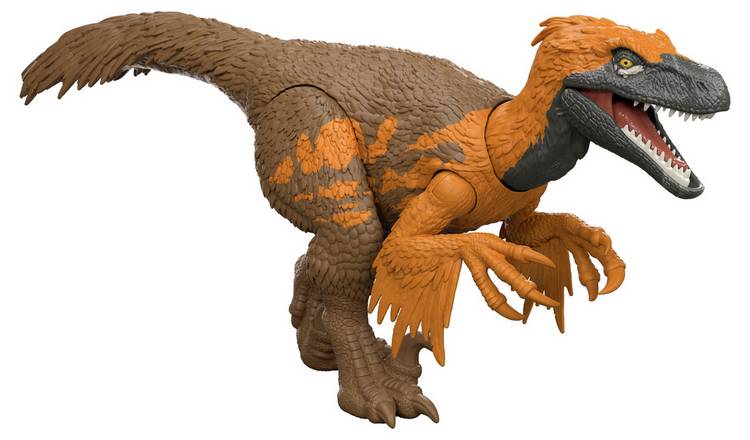 Jurassic World Rebirth Wild Roar Utahraptor Dinosaur Toy