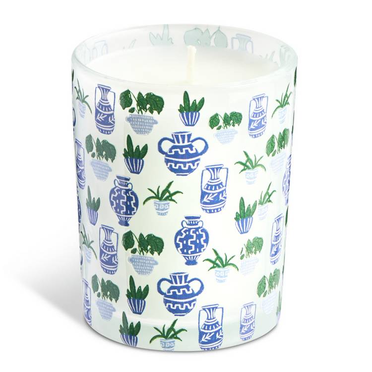 Habitat Santorini Medium Boxed Candle - Mykonos Azure 0