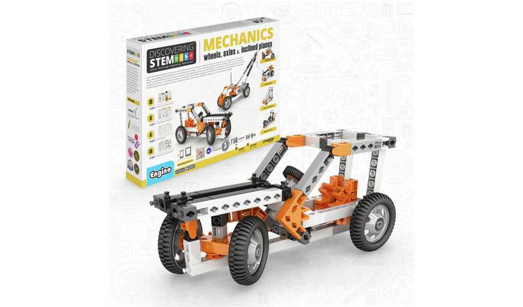 Engino STEM Mechanics: Wheels, Axles and Inclined Planes