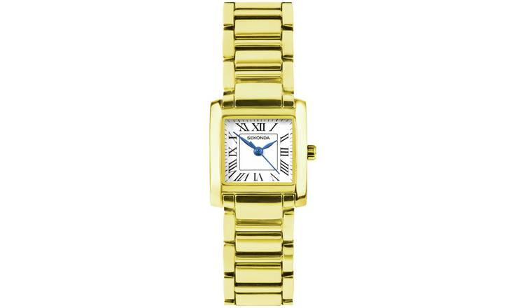 Sekonda Ladies White Dial Alloy Bracelet Watch