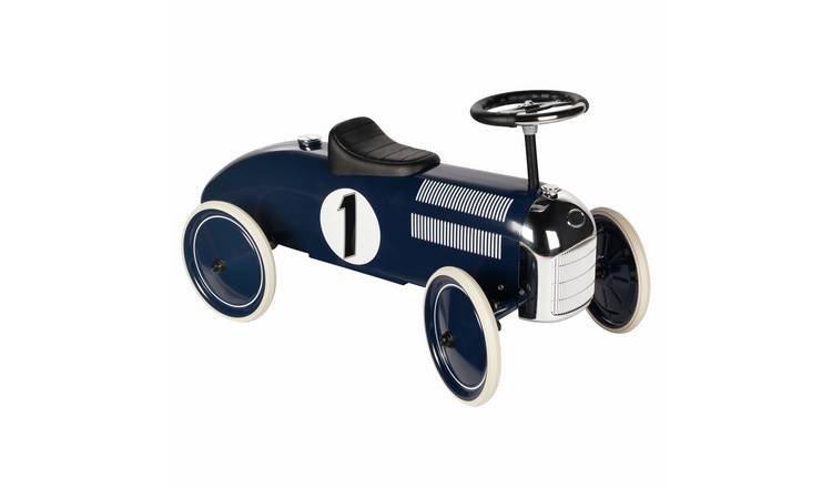 Goki Ride On Metal Car - Navy
