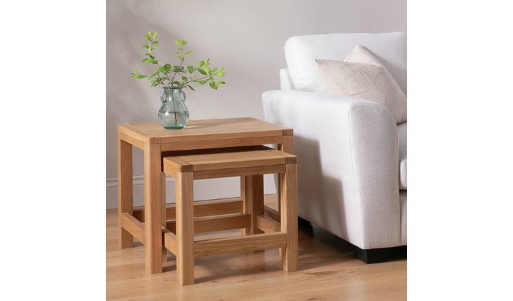 Habitat Finchley Nesting Table - Oak