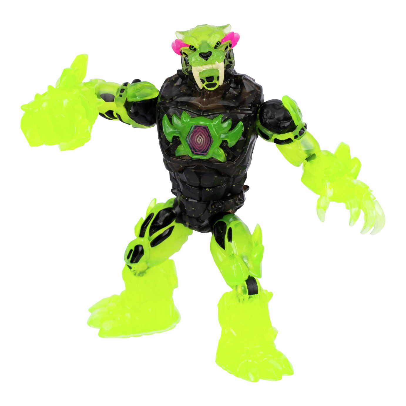 Buy MrBeast Lab Mutation Chamber Rock Panther Action Figure