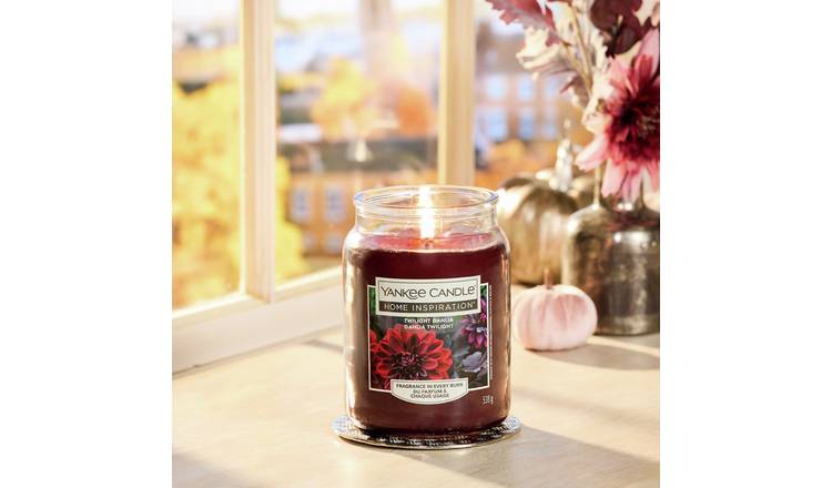 Yankee Home Inspiration Large Jar Candle - Twilight Dahlia