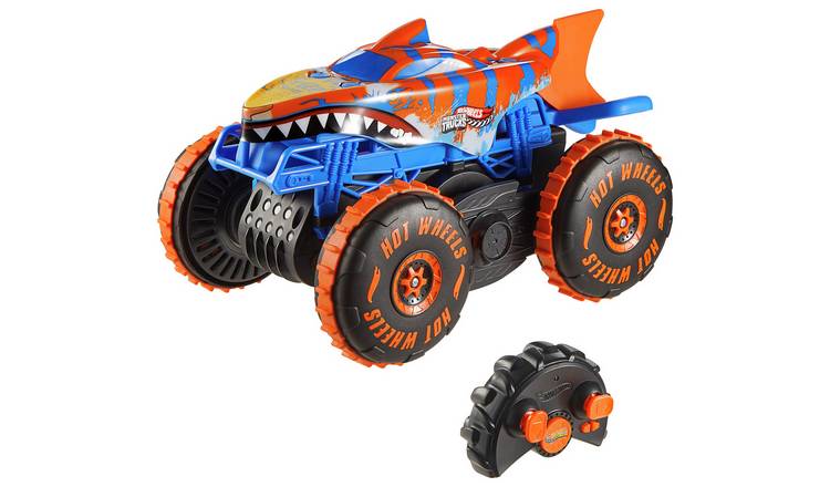 Hot Wheels Monster Trucks Tiger Shark Climber RC Vehicle