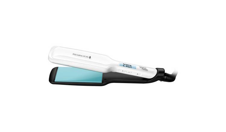 Remington Shine Therapy Wide Hair Straightener