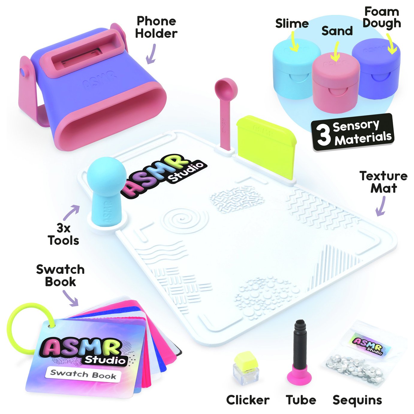 Buy ASMR Studio Video Maker Kit | Kids arts and crafts kits | Argos