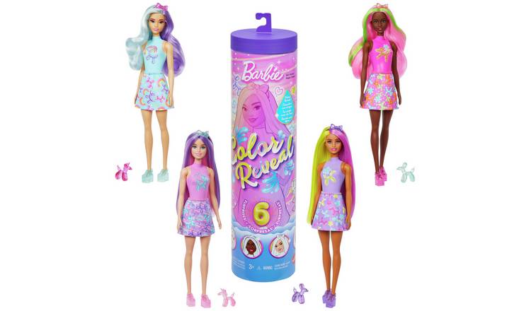 Barbie Colour Reveal Balloon Animals, Doll & Accessories