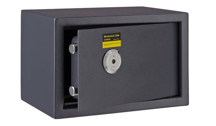 Home A5 31cm Mechanical Steel Safe