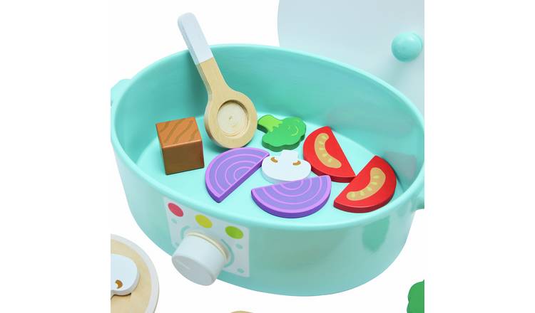 Chad Valley Wooden Slow Cooker Playset