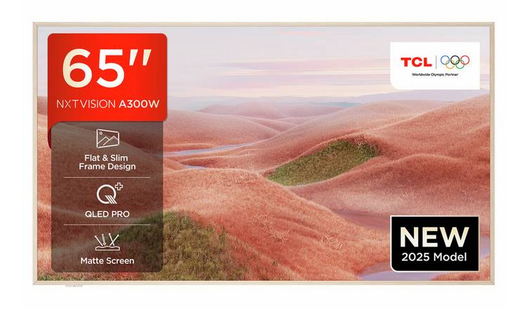TCL NXTVISION 65Inch 65A300W Smart 4k UHD HDR QLED TV