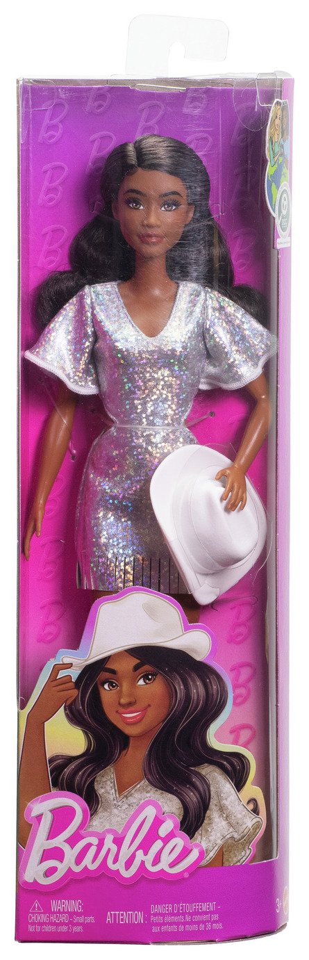 princess polly baby blue dress Buy Barbie Fashionistas Doll in Green Gingham Dress | Dolls main image 0