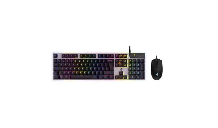 STEALTH Light-Up Wired Gaming Keyboard and Mouse
